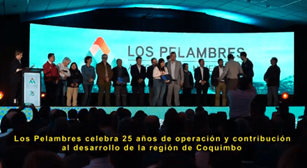 minera los pelambres 25 años